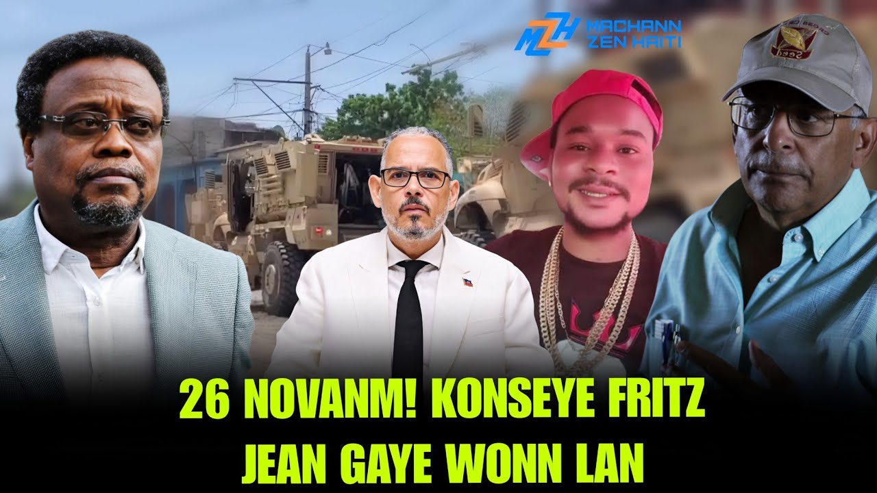 GWO PANIK NAN MITAN KPT!, FRITZ JEAN LAGE NAN RAKONTE!. KANADA, USA, SANKSYON || APAID NAN DCPJ! ||