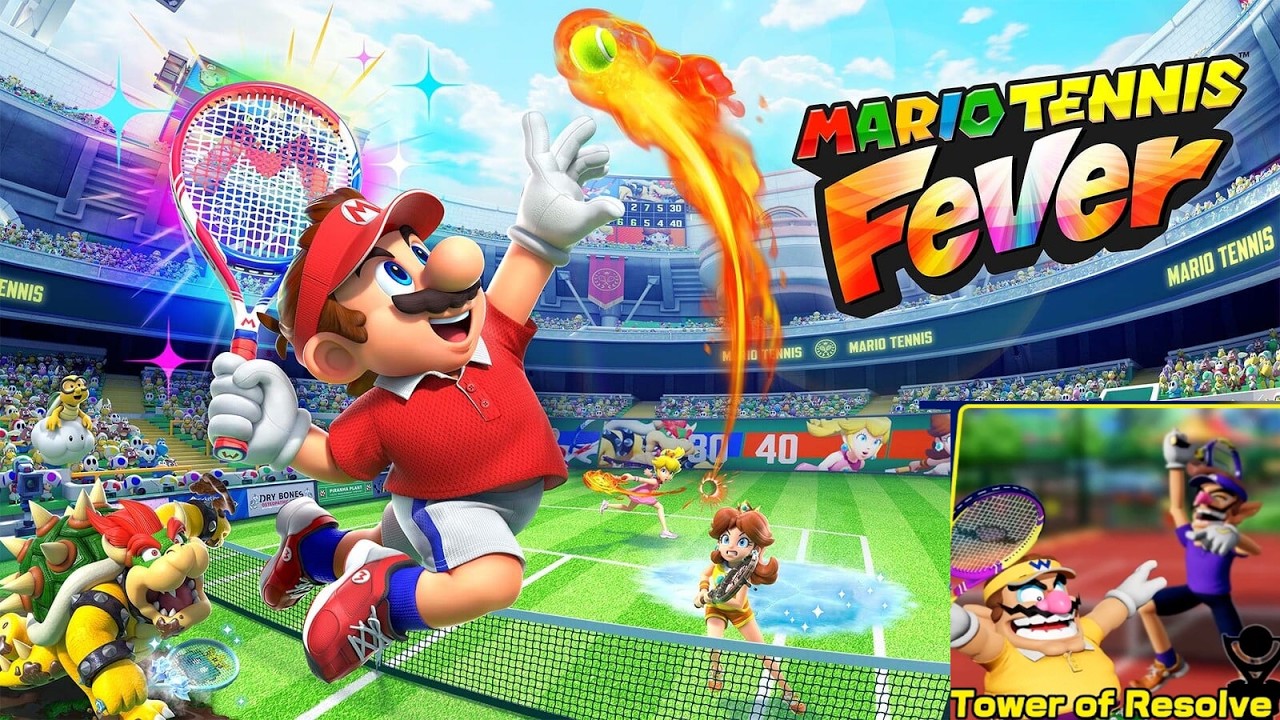 Mario Tennis Fever - Trial Towers: Tower of Resolve