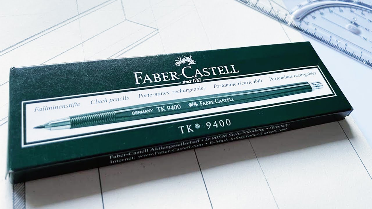 Faber Castell TK 9400 2mm Clutch Pencil Lead Holder UNBOXING & First Impressions