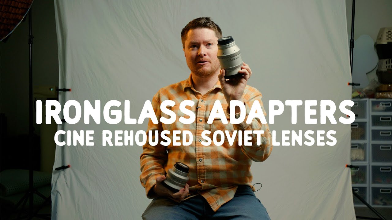 Ironglass Adapters Cine Rehoused Vintage Soviet Lenses | Made in Ukraine