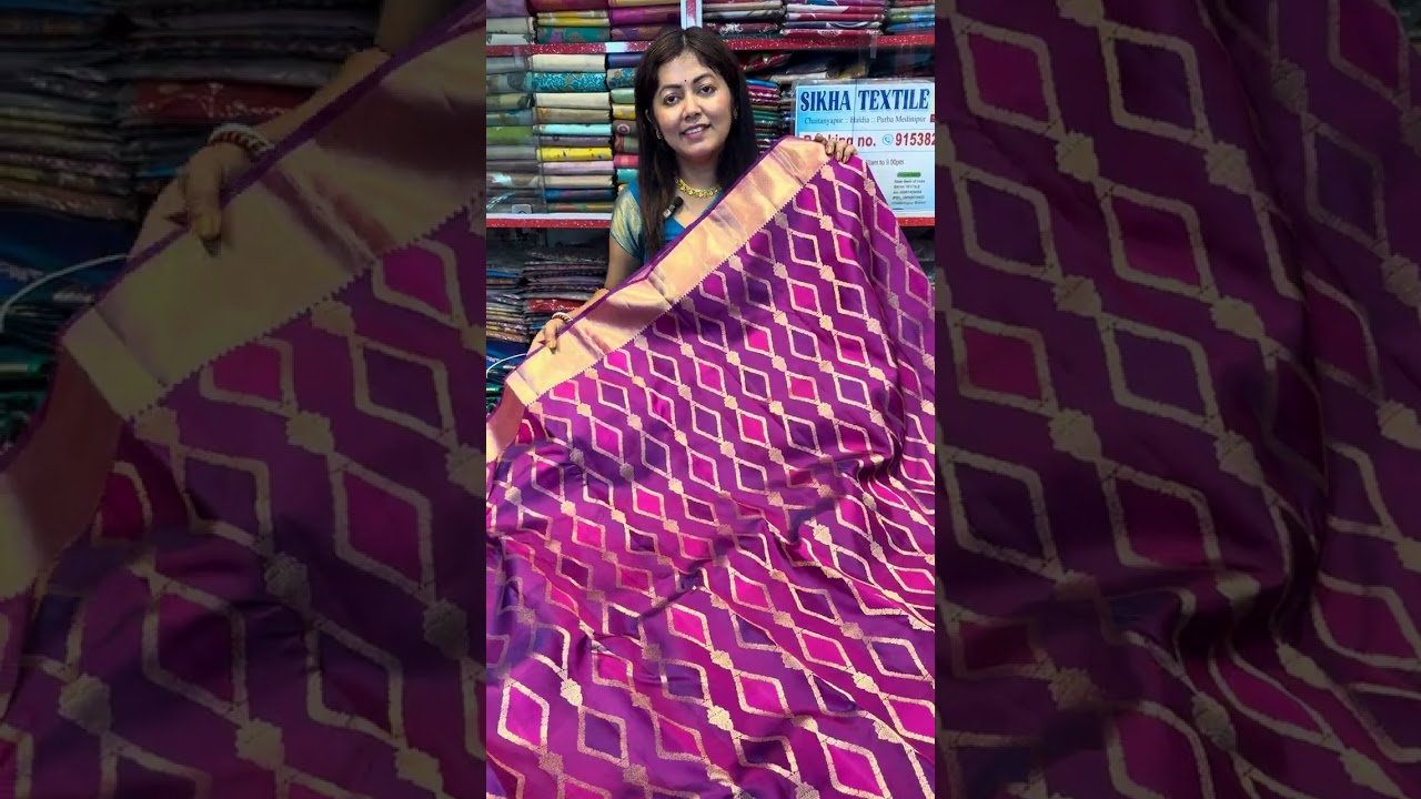 Pure kanjivaram silk saree l l booking WhatsApp 9153829442