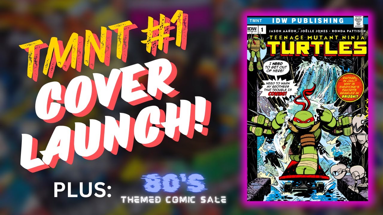 TMNT #1 Exclusive Variant Launch & 80's Comic Sale!