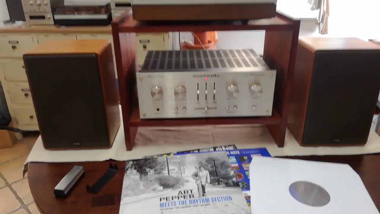Marantz 1090 Test - Phono - Turntable Philips 312 - Canton Gle45