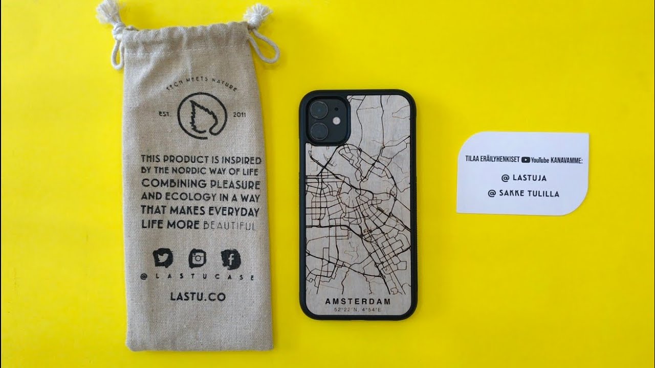 iPhone 11 Amsterdam Lastu Case