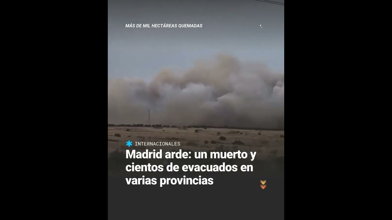 🔥 Tragedia y devastaci&oacute;n en Madrid: un incendio forestal en Tres Cantos dej&oacute; un saldo fatal. Un&hellip;