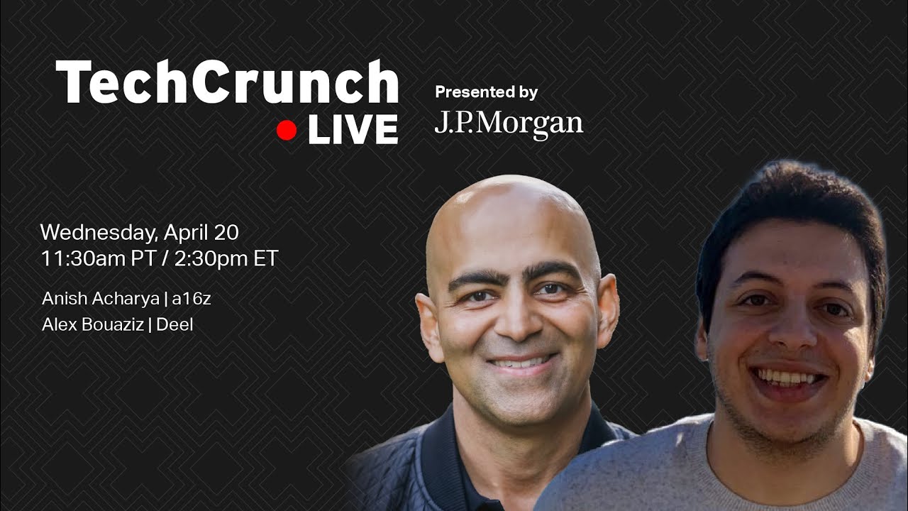 TechCrunch Live: How Deel raised $629 million without a pitch deck