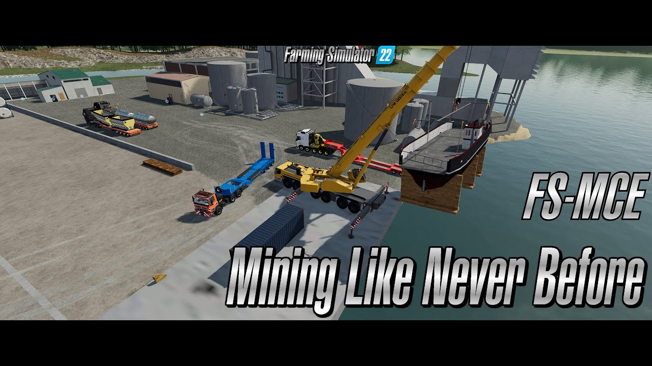 FS22 | TCBO MCE - Return of the Boat part1 | Boat and implements on FS22 version
