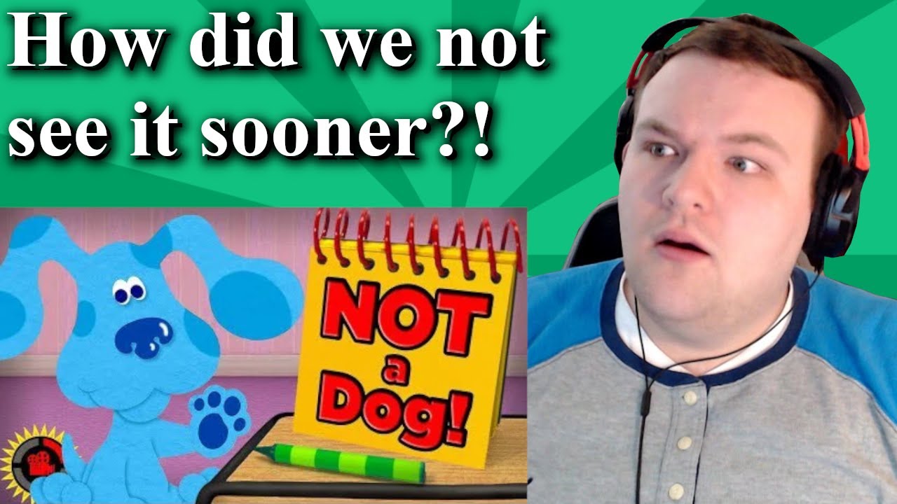 Film Theory: Blue is NOT a Dog! (Blue’s Clues) - @FilmTheory Reaction