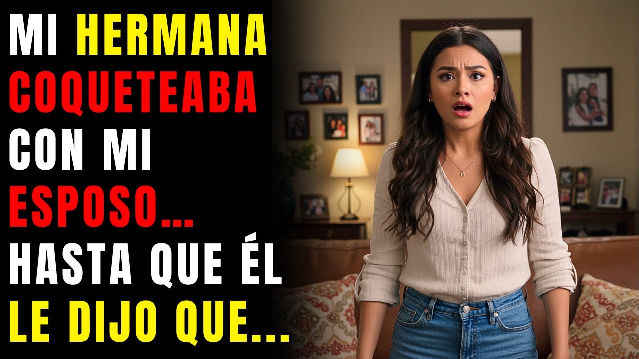Mi hermana coqueteaba con mi esposo… hasta que él le dijo que sólo podía amar obsesivamente a una...