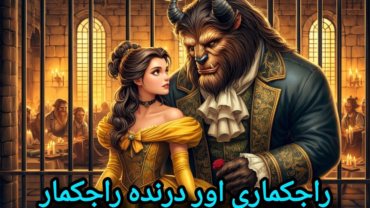 Urdu Kahani | راجکماری اور درندہ راجکمار | Beauty and the Beast in Urdu | Urdu Fairy Tales