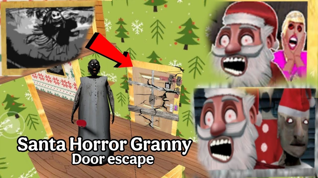 Scary Santa Horror Granny Door Escape 🚪 | Haunted Christmas Horror Game