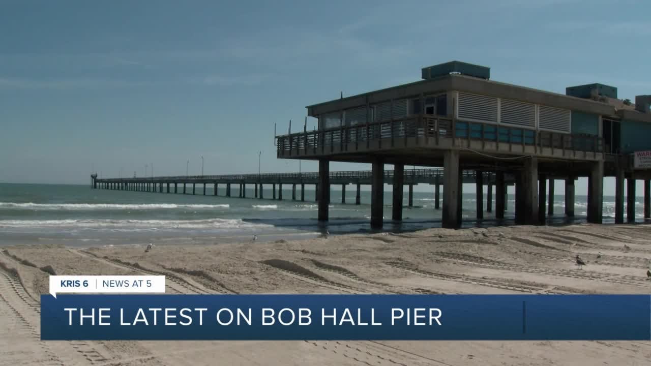 Bob Hall Pier: old vs. new
