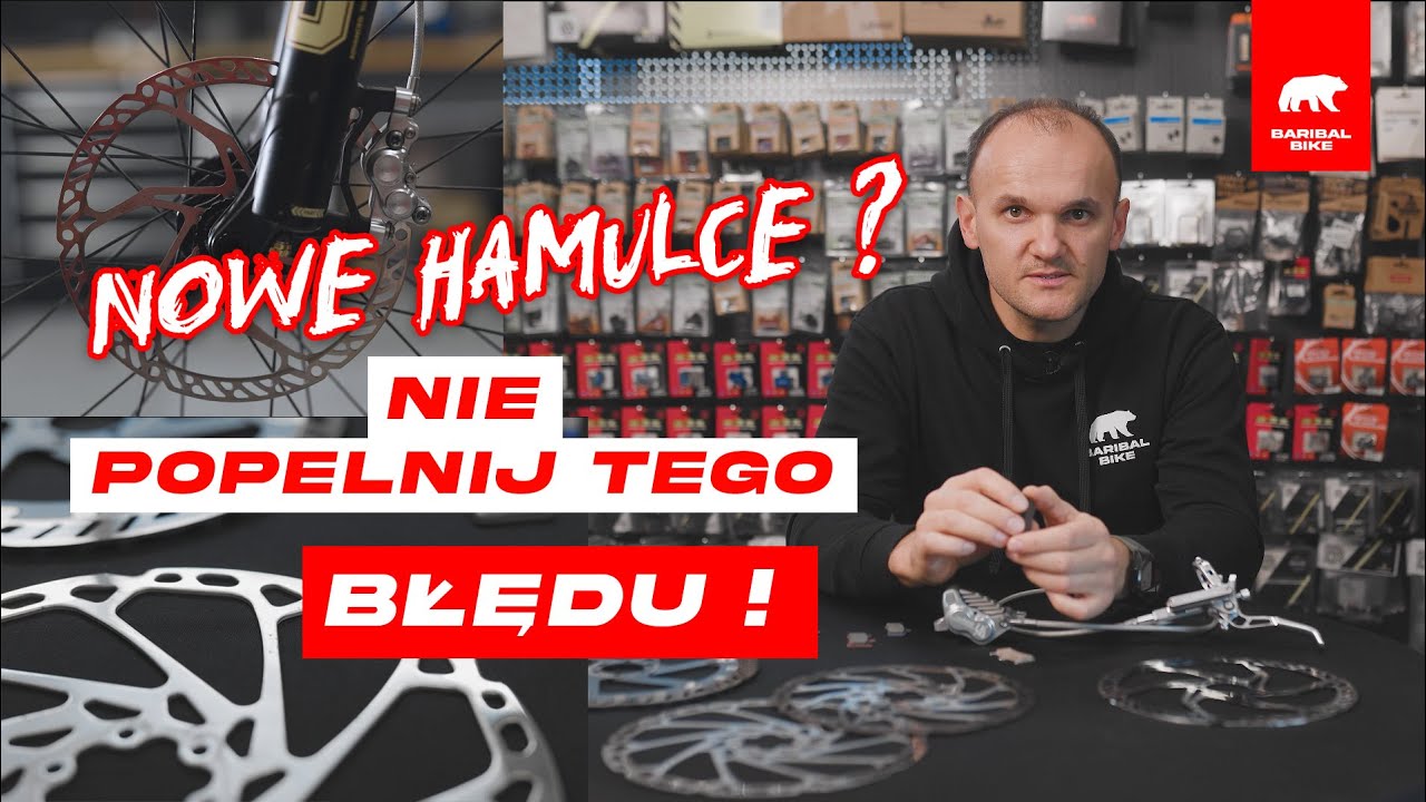 Dlaczego Twoje hamulce NIE hamują? Jak prawidłowo dotrzeć hamulce tarczowe [Baribal Bike]