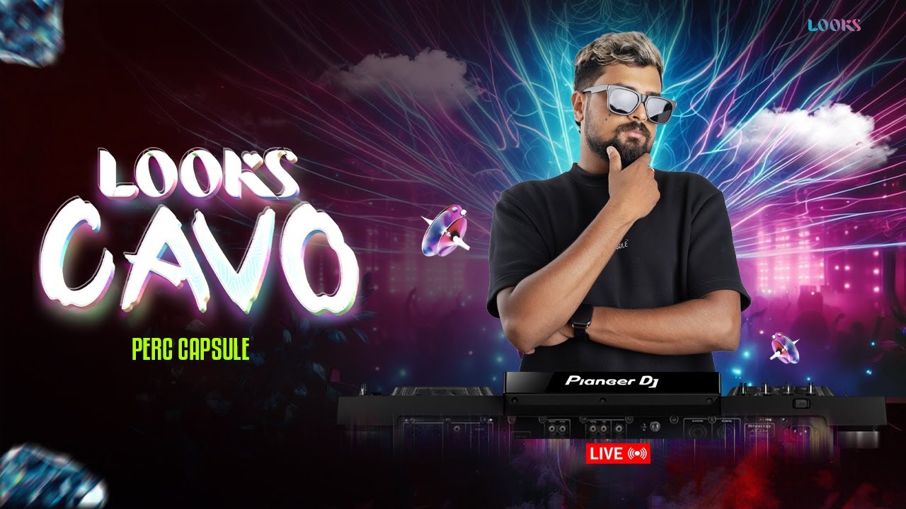 Perc Capsule live at Looks Cavo Studio 2025 July