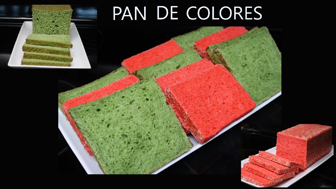 Pan de Colores Tradición de Puerto Rico Colored Bread Tradition