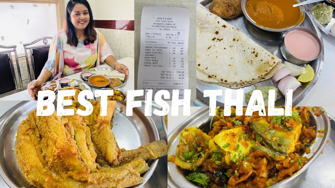 SATKAR RICE PLATE HOUSE | non veg MALVANI Thali | BEST Fish Thali | Best Maharashtrian Thali Mumbai