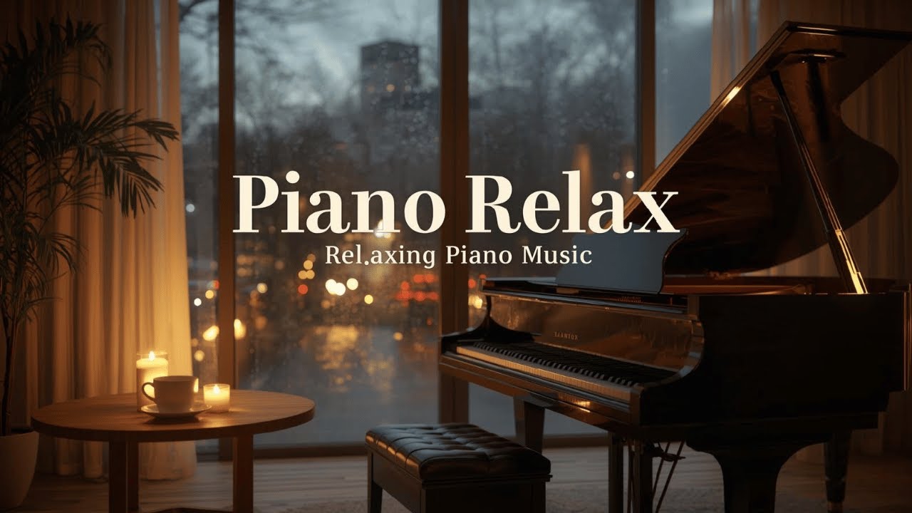 Relaxing Piano Music to Unwind Slowly 🌿 Gentle Piano Melodies for Stress Relief and Comfort
