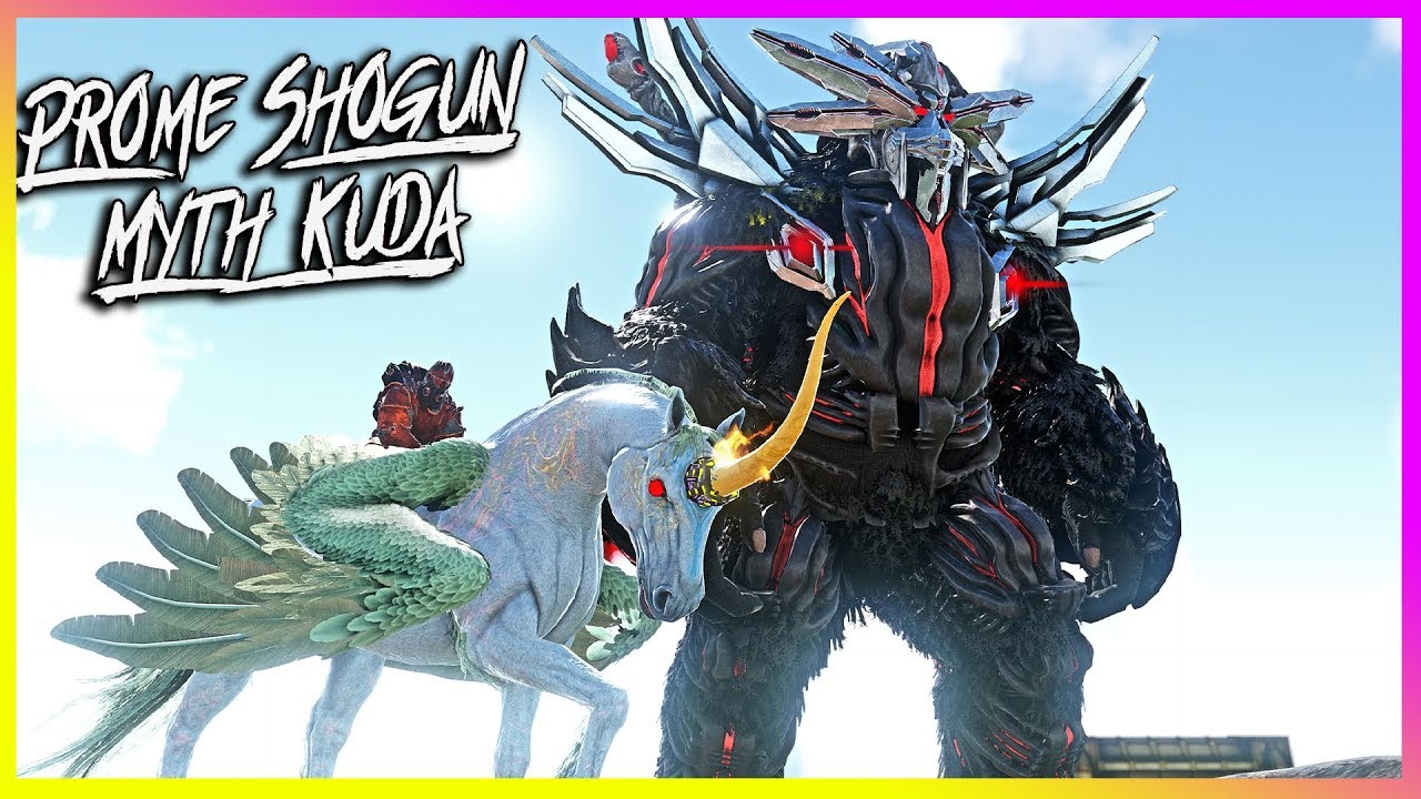 Auto Rata Semua Lawan Kuda Terkutuk Ini & Summon Prome Shogun - Ark Survival Evolved