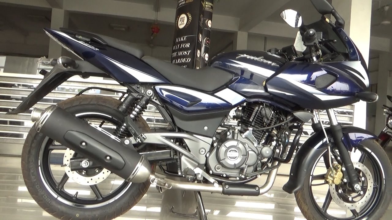 NEW 2017 BS IV BAJAJ PULSAR 220F WITH AHO WALK AROUND REVIEW