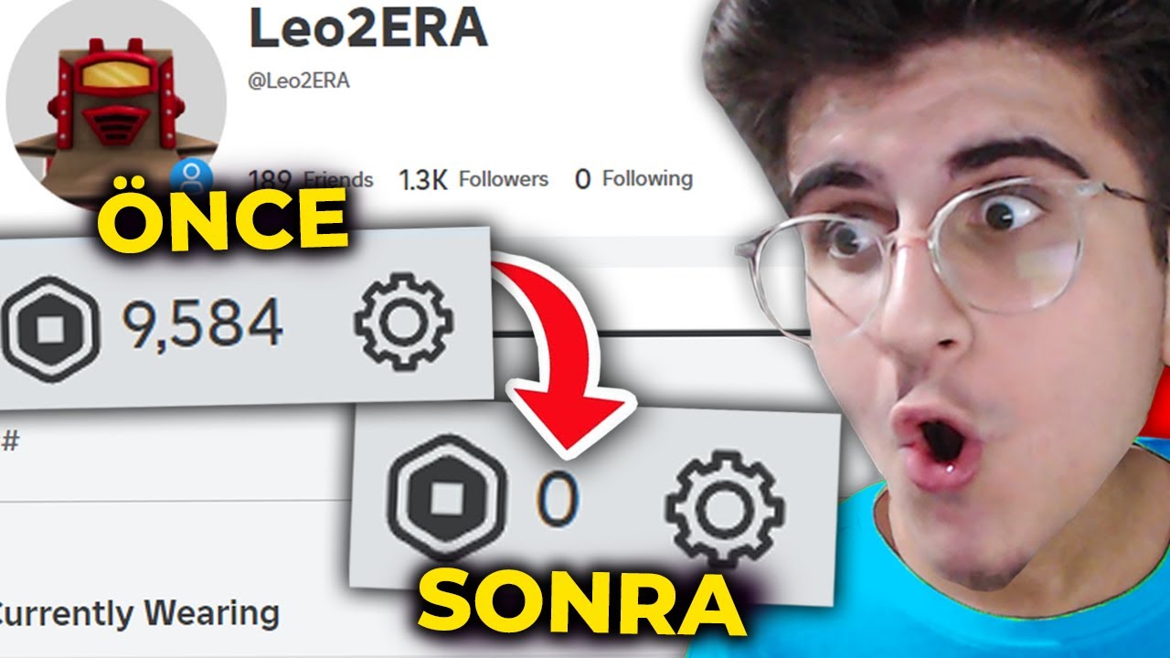 ROBLOX HACKERIN TÜM ROBUXUNU SOYDUM 🤑 *Fakir Kaldı*