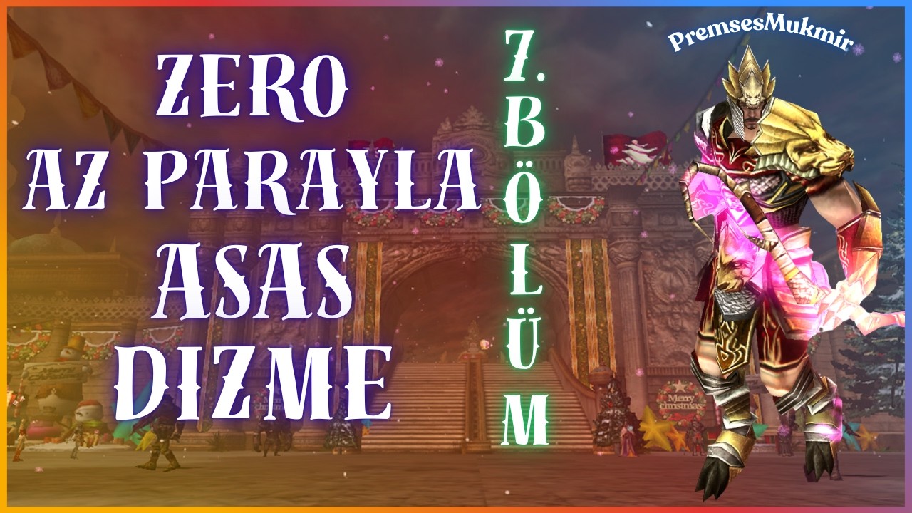 Zero Az Parayla Asas Dizme Serisi #7 +8 Iron Bow Aldım | Knight Online