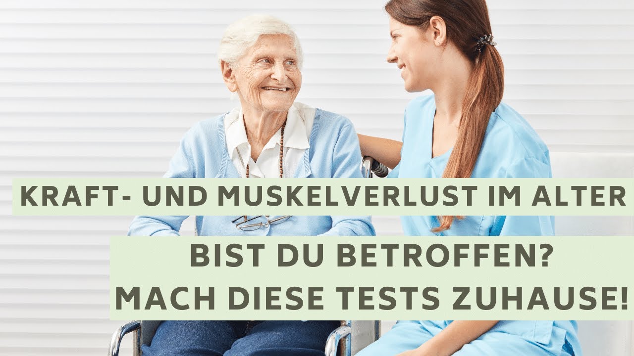 Finde heraus, ob du Sarkopenie haben k&ouml;nntest!
