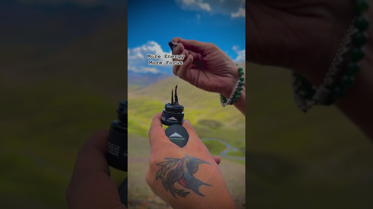 Conquer your day with the ancient power of shilajit! Energy, focus, and clarity all in one.