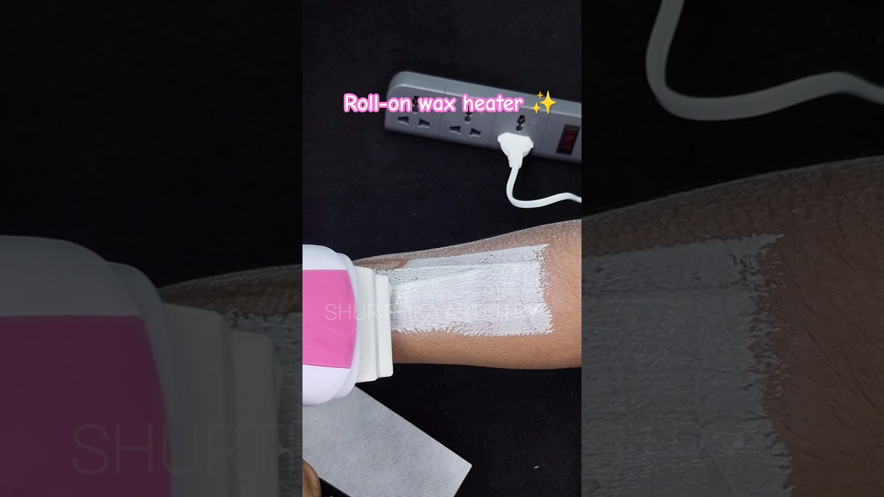 Part 7 | Roll-on wax heater ✨ | @shurthikartistry  | ☎️ 9940960351 | #salem #waxing #waxheater