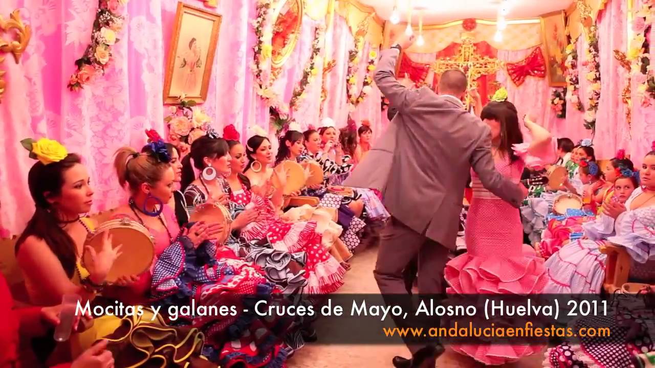 ¡Qué maravilla! Cruces de Mayo en Alosno