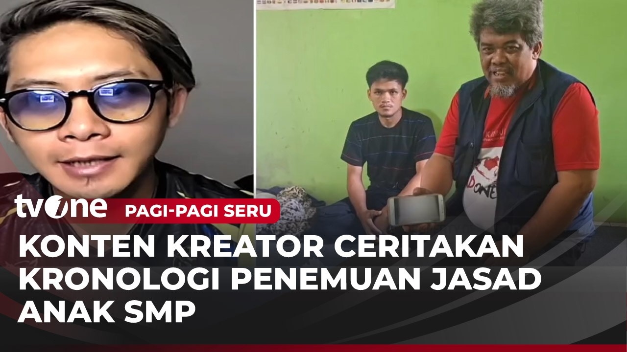 Cerita Lengkap Konten Kreator Tiktok Menemukan Jasad Siswa SMP saat Live Streaming | Pagi-Pagi Seru