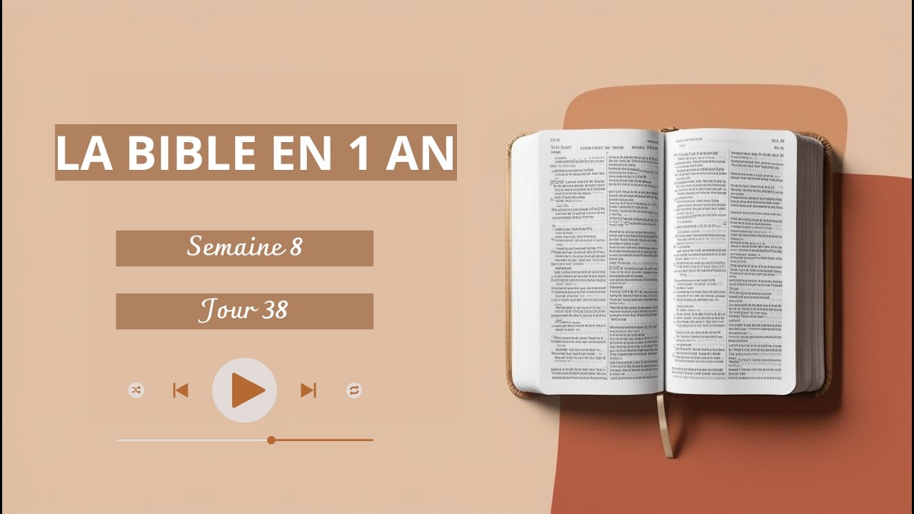 La Bible En Un An | Jour 38 | Sainteté du coeur et Une ancre pour l'âme