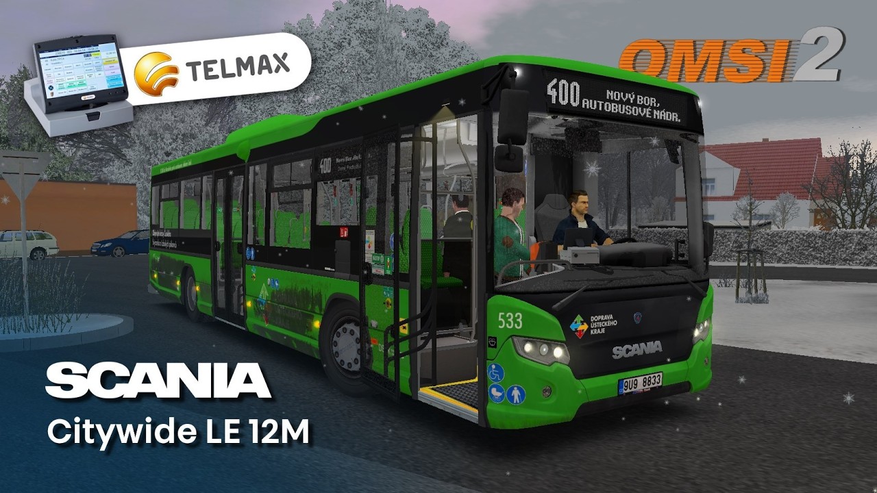 OMSI 2 #246 - SCANIA, na kterou jsme čekali! + TELMAX 😱 Stojí to za 5$?