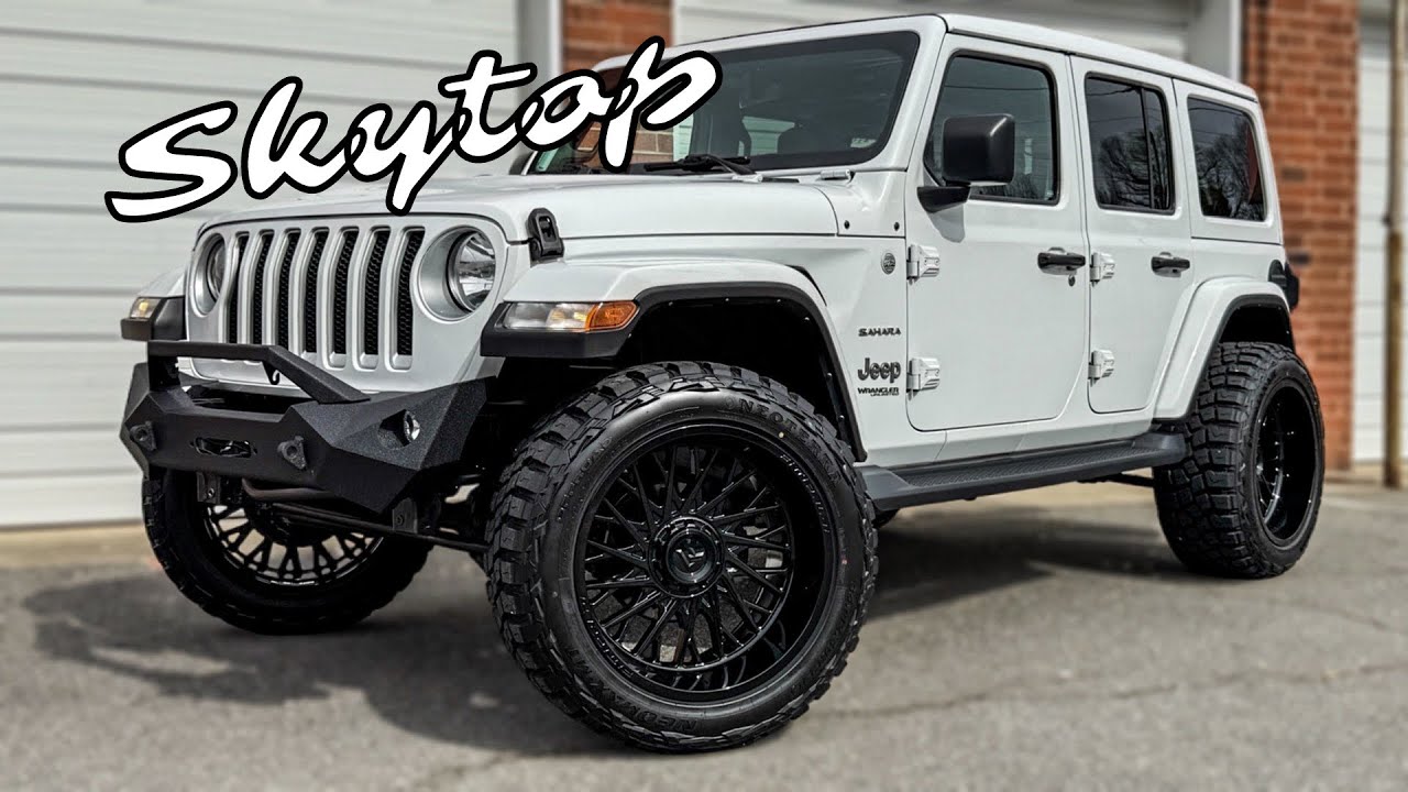 (T724494) 2021 Jeep Wrangler Unlimited Sahara 49k miles Skytop