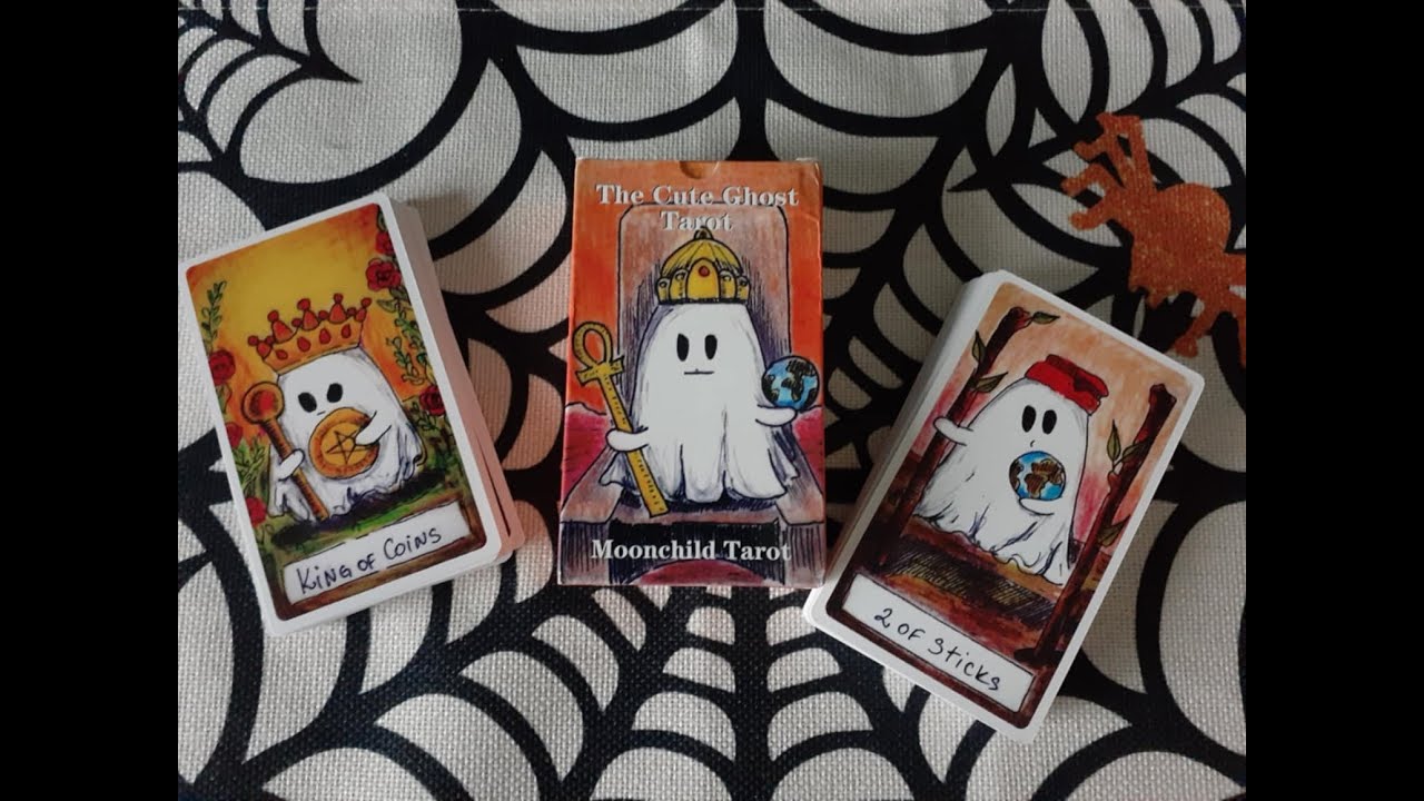 🎃The Cute Ghost Tarot🎃 ~ Flip-Through & One-Card Reading🎃