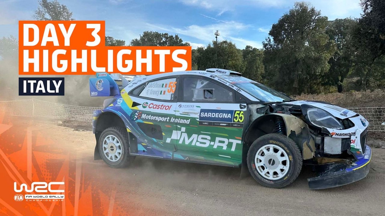 Day 3 Highlights | WRC Rally Italia Sardegna 2026