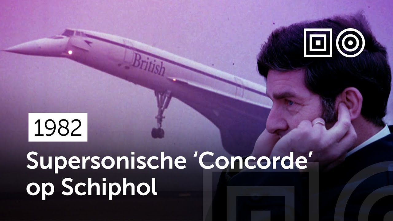 📽️ De 'Concorde' op Schiphol (1982)