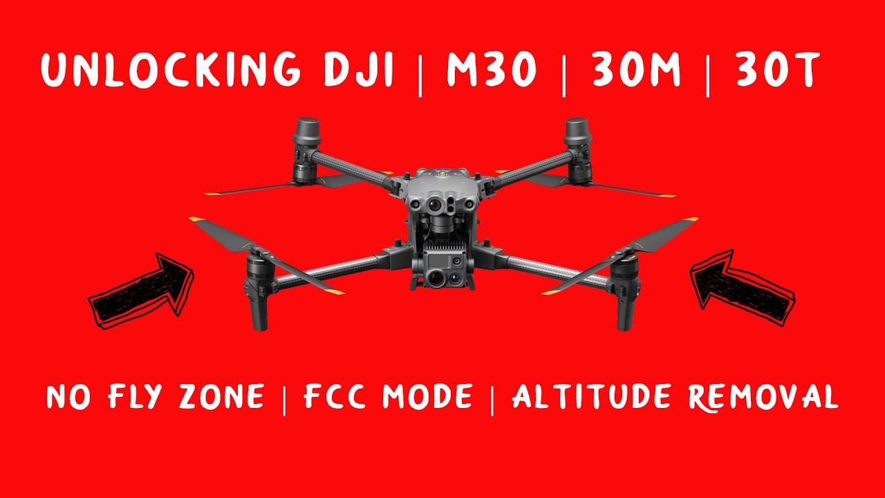 Разблокировка DJI M30 | 30M | 30T | Бесполетная зона | Режим FCC | Снятие ограничения по высоте.