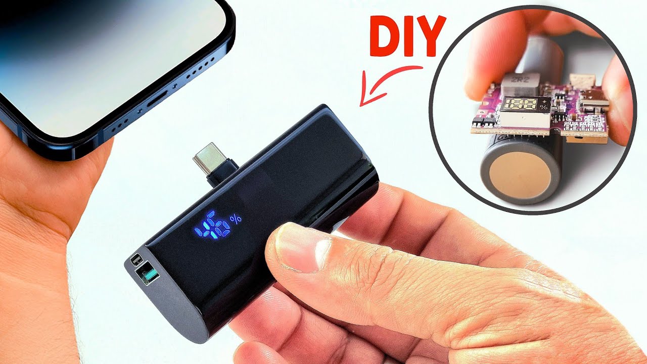 Создание мини-пауэрбанка DIY 5000mAh – Быстрый, Компактный и Мощный!