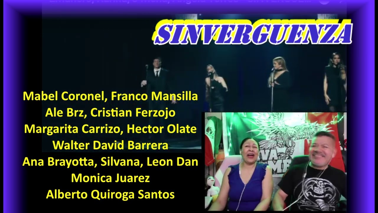 Sinverguenza  Karina, J mena, Angela Torres y Emanero