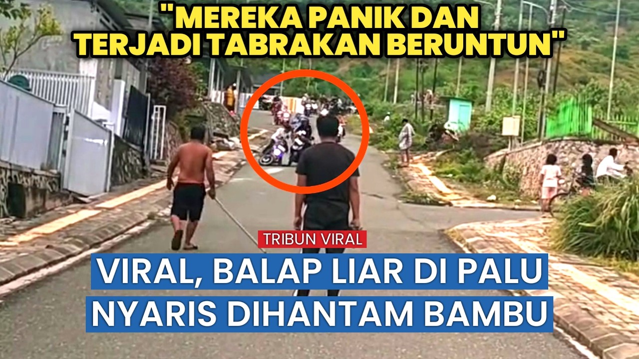 Balap Liar Subuh di Huntap Duyu Palu Kian Nekat, Warga Dilempari Batu Saat Menegur