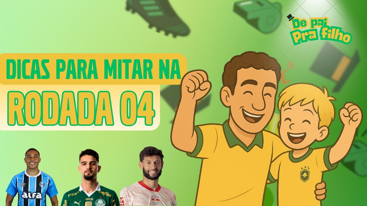 Rodada 04 Cartola FC - 7 jogos válidos, mas ótimas opções para vocês!