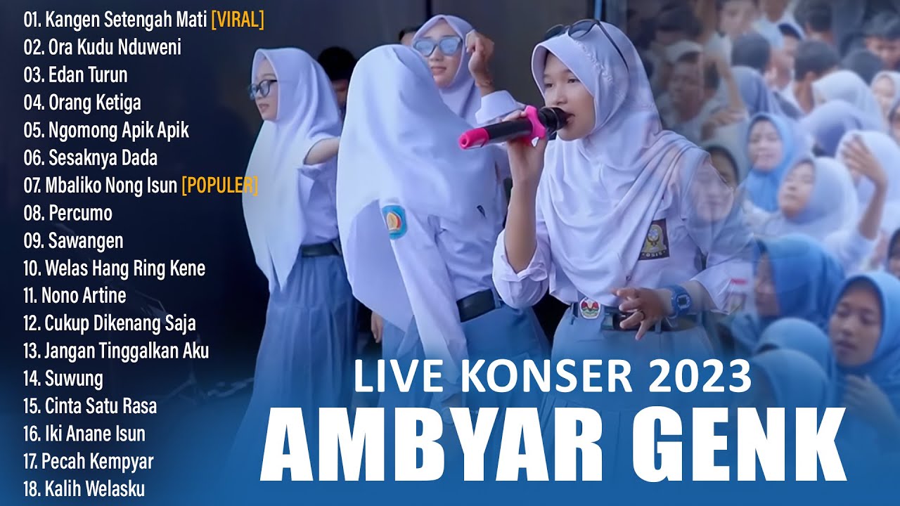FULL ALBUM LIVE KONSER AMBYAR GENK 2023 - LIVE SKA REGGAE TERBAIK & TERPOPULER 2023 VIRAL TIKTOK