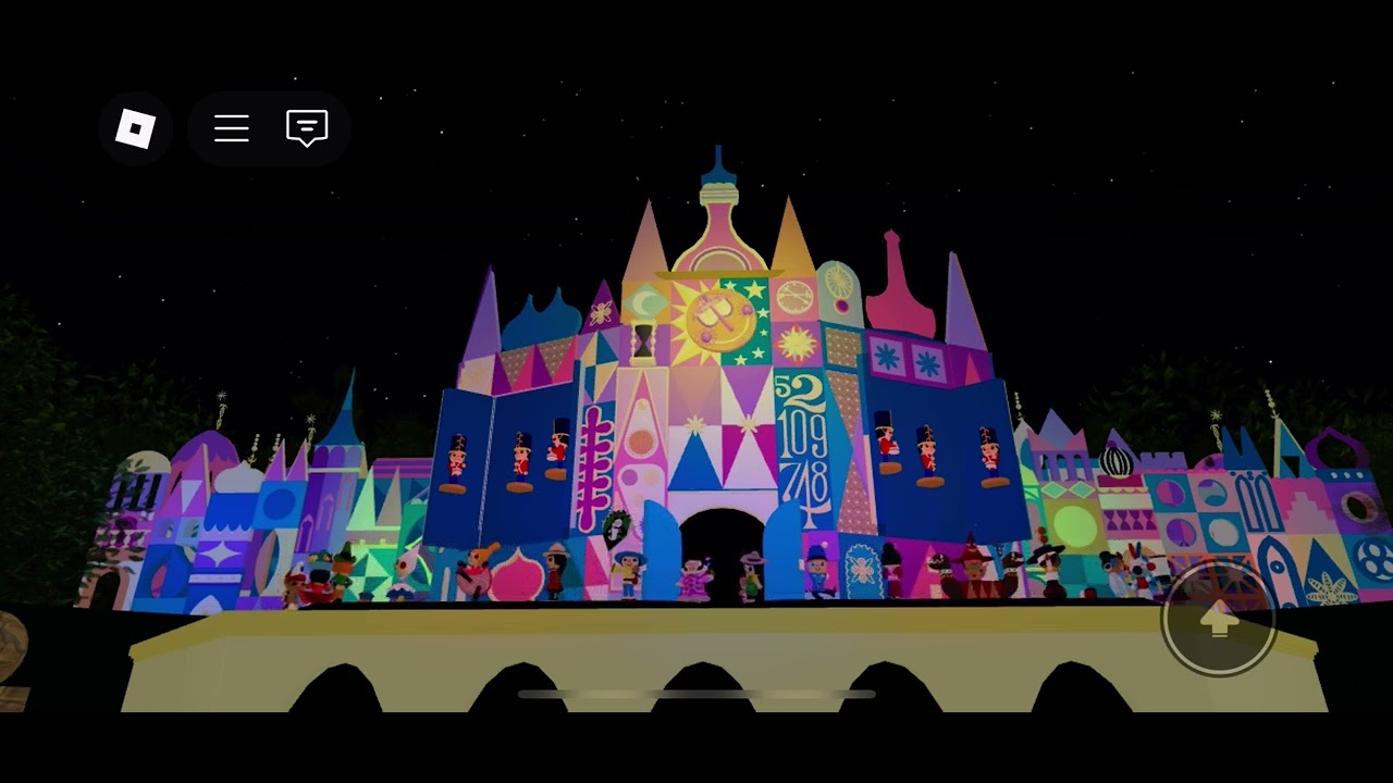Roblox Nearly Microscopic World Nighttime Clock Parade