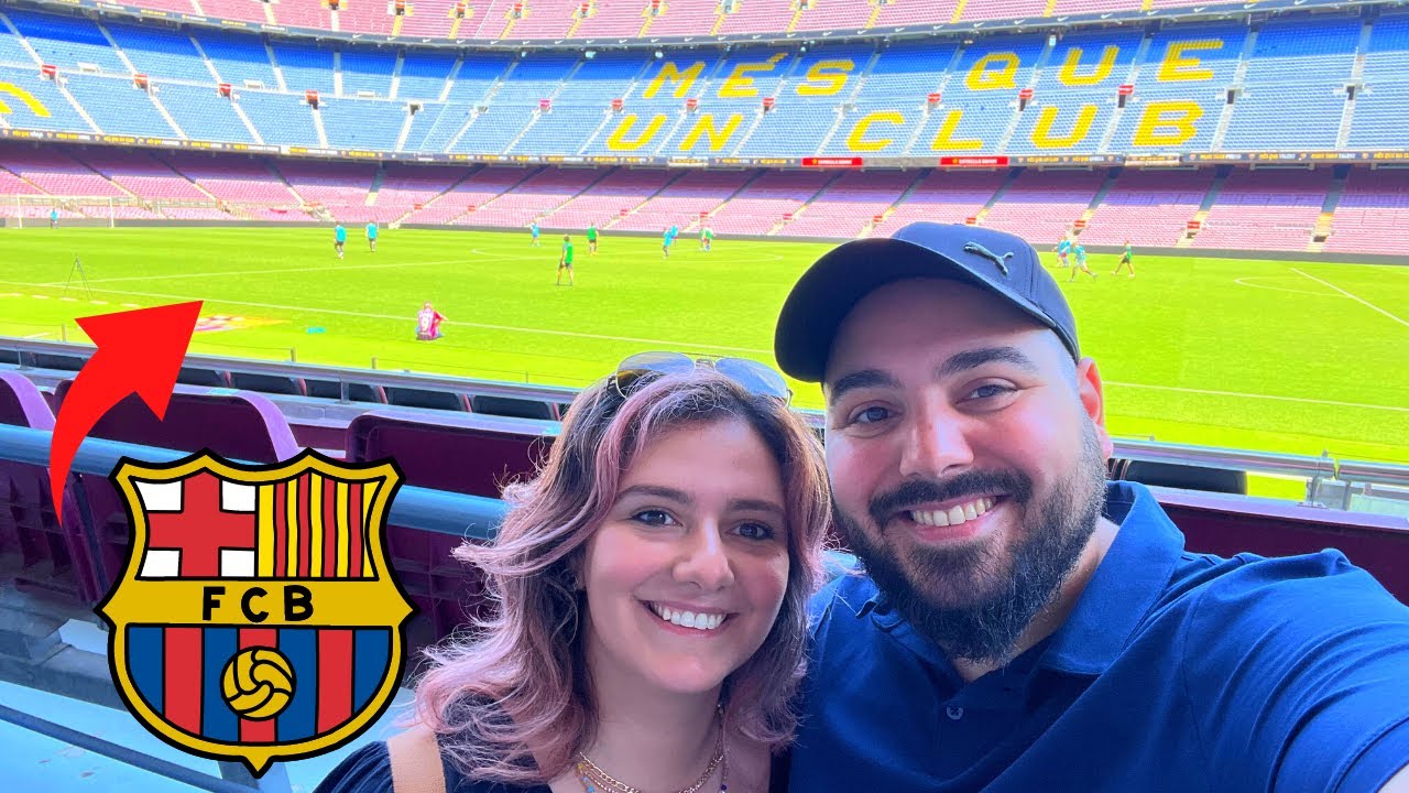 ⚽️ جولة كاملة في ملعب كامب نو في برشلونة 🏆