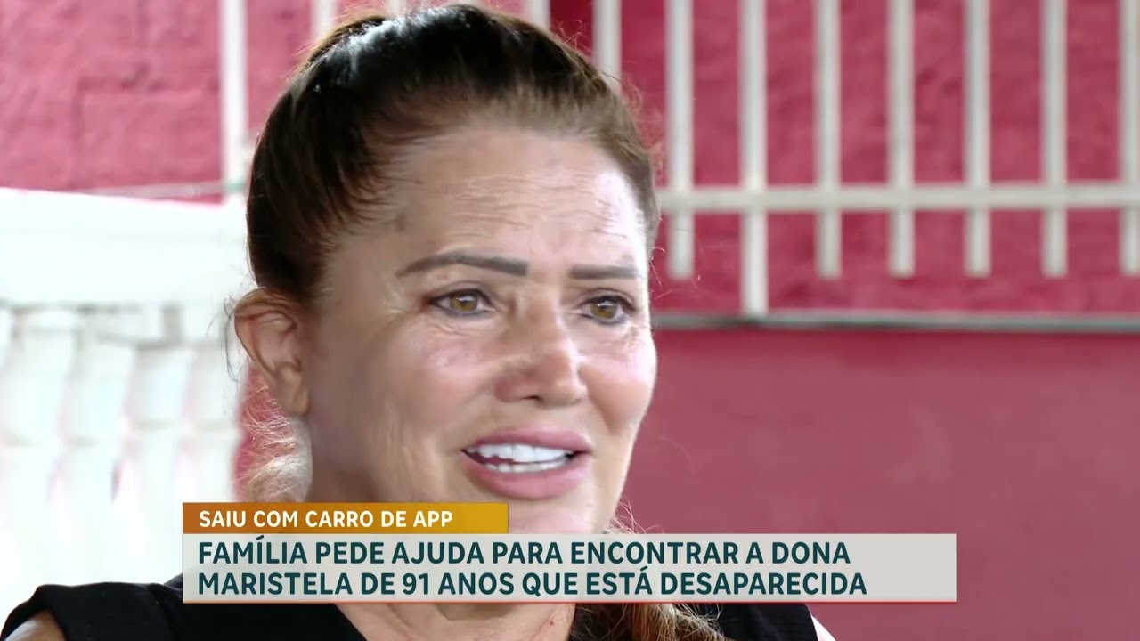 Família procura por idosa de 91 anos desaparecida no bairro Ipanema, em BH