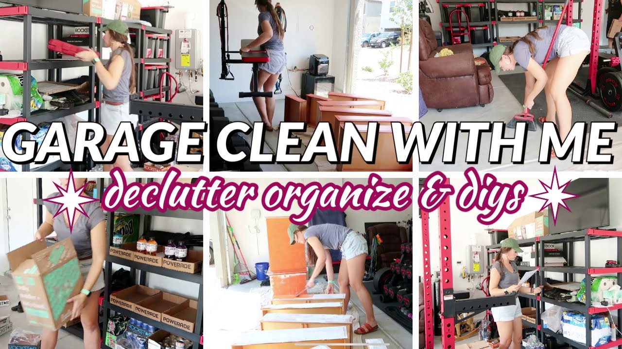 2022 MAJOR GARAGE CLEAN OUT | Clean, Organize and Declutter With Me Before & After Transformation