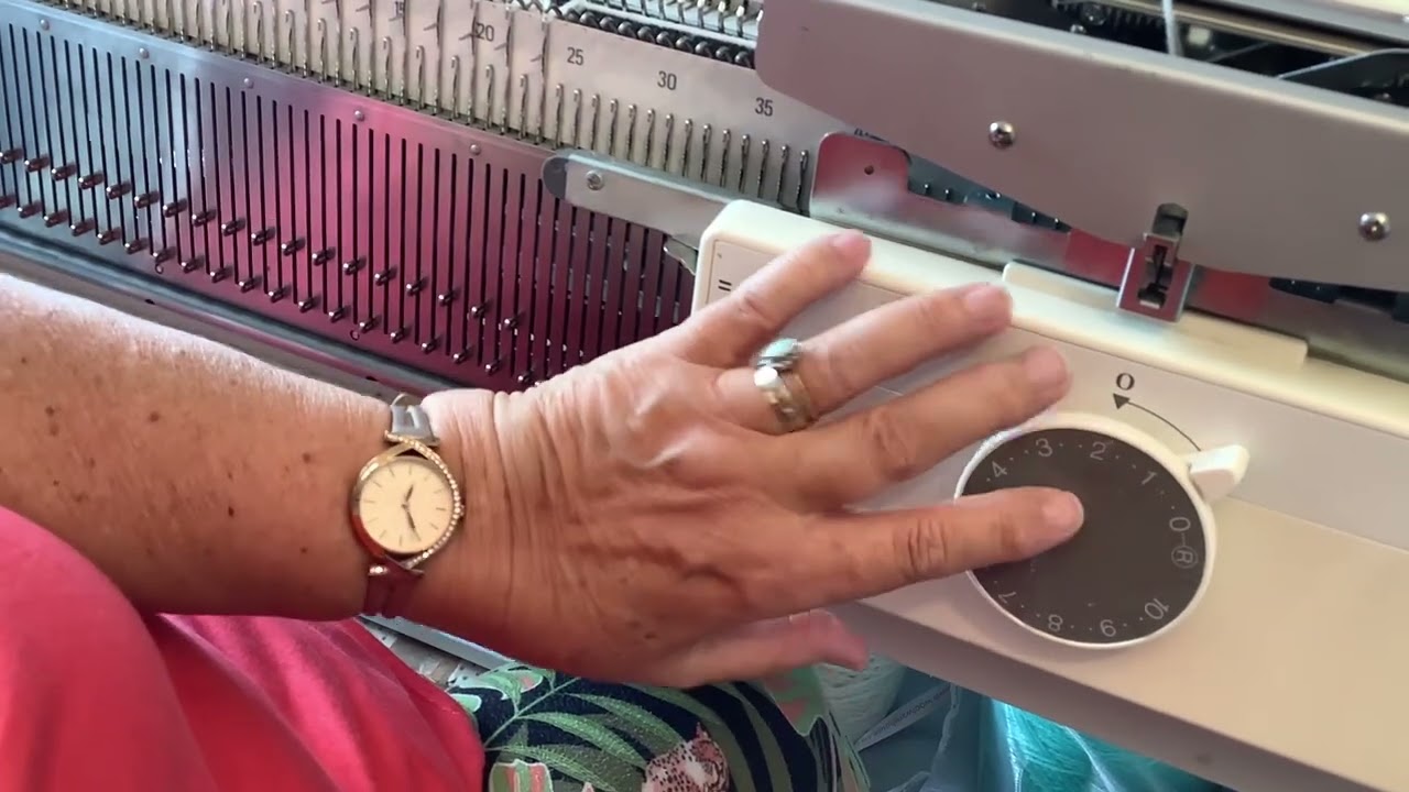 FULL FISHERMAN’S OR DOUBLE ENGLISH RIB ON A SILVER REED MACHINE - WARNING!  CONTROVERSIAL TOPIC