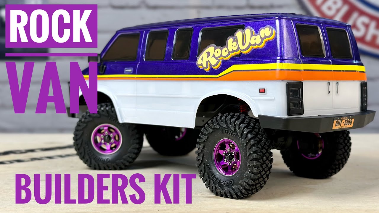 Hobby Plus ROCK VAN - CR18P 1/18 RTR Builders Edition - with Upgrades!!