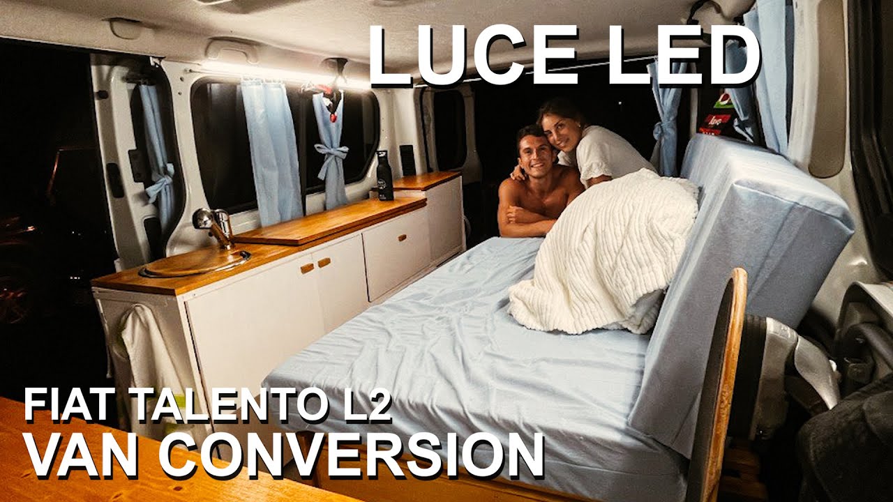 Come creare delle LUCI LED con pochi € | Fiat TALENTO VAN CONVERSION