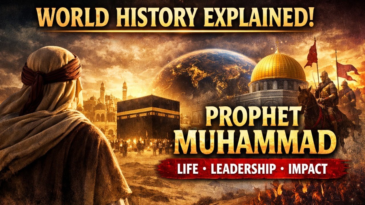 World History Explained: Prophet Muhammad’s Life, Leadership & Global Impact